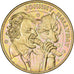 France, Token, Musée Grévin, Johnny Hallyday, 2012, Copper-nickel Aluminium