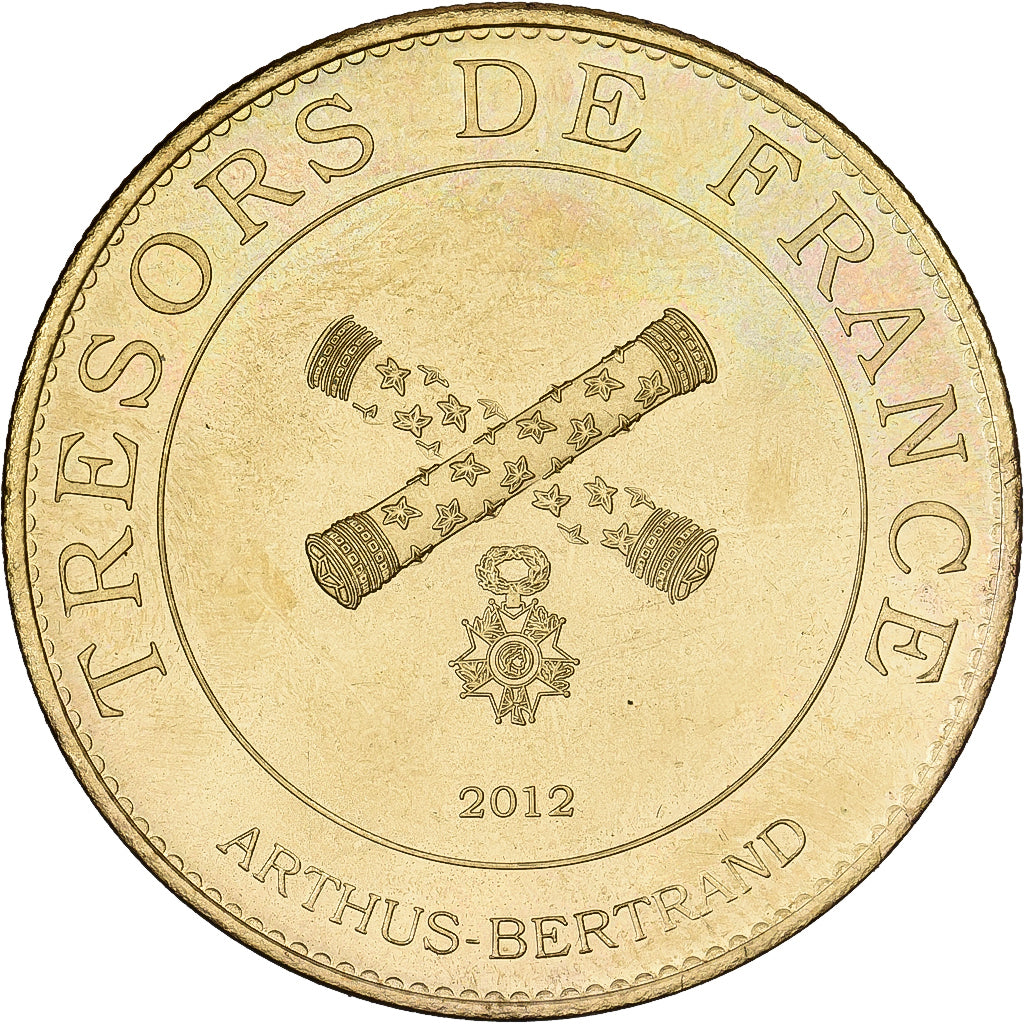 France, Jeton, Musée Grévin, Johnny Hallyday, 2012, Cupro-nickel Aluminium