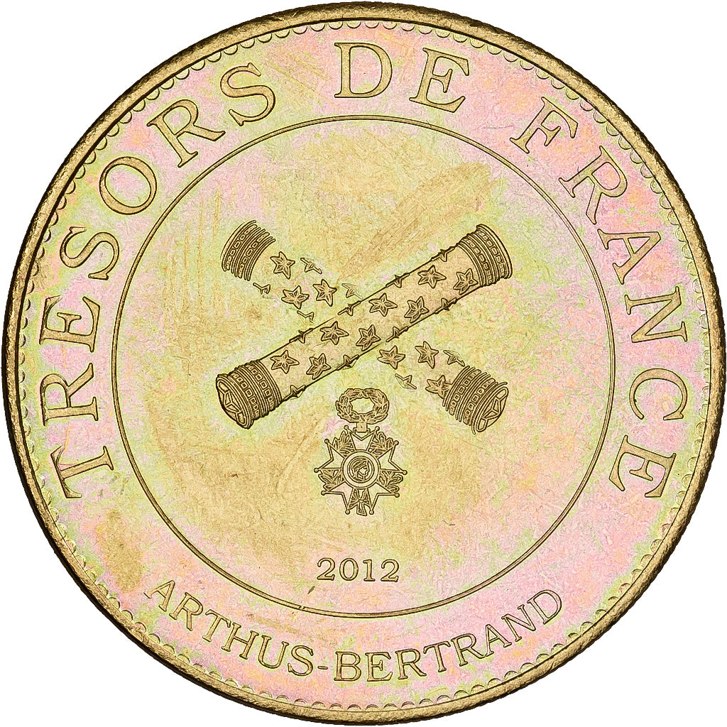 Frankrijk, Token, Musée Grévin, Johnny Hallyday, 2012, Copper-nickel