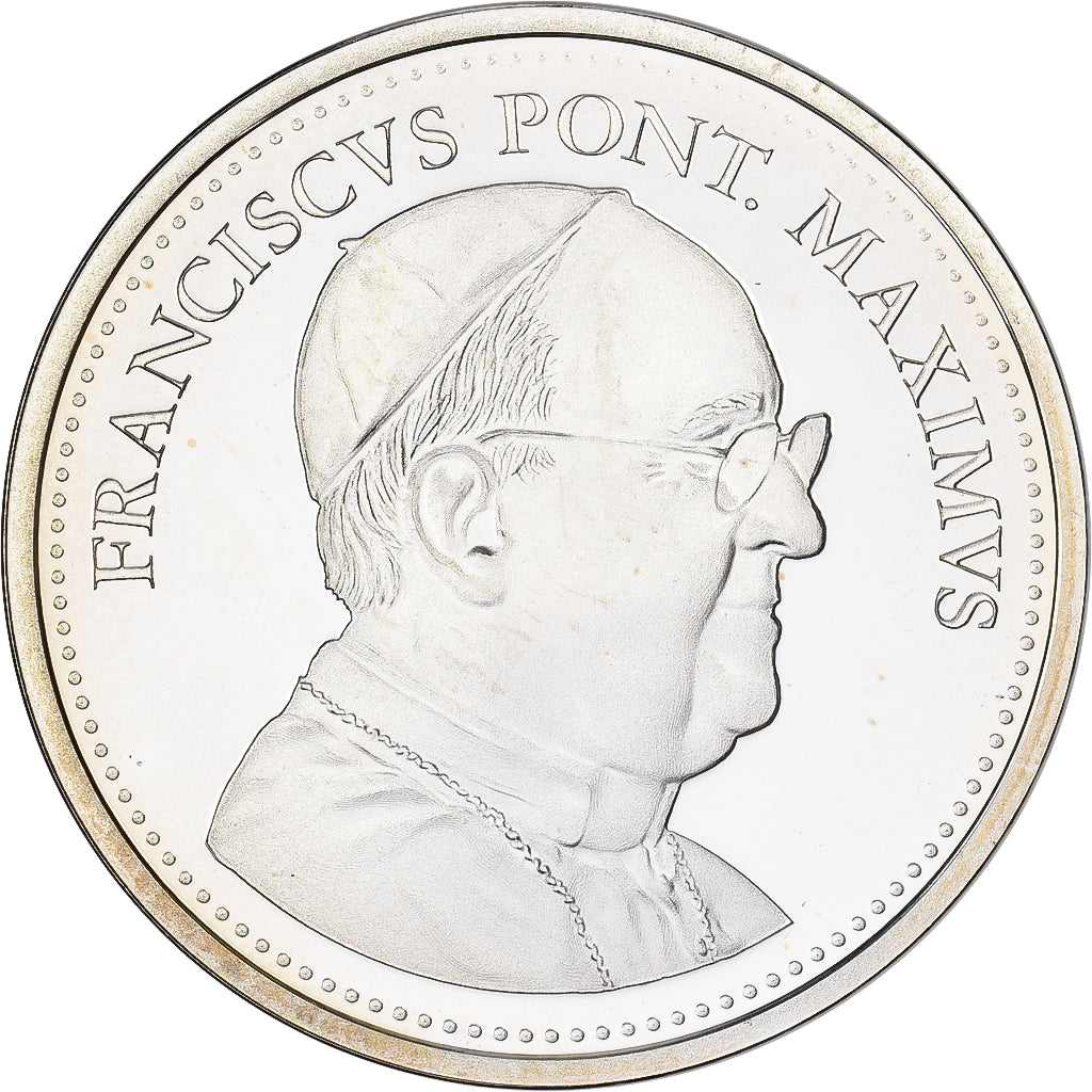 CITTÀ DEL VATICANO, medaglia, Le Pape François, 2013, Argento, FDC