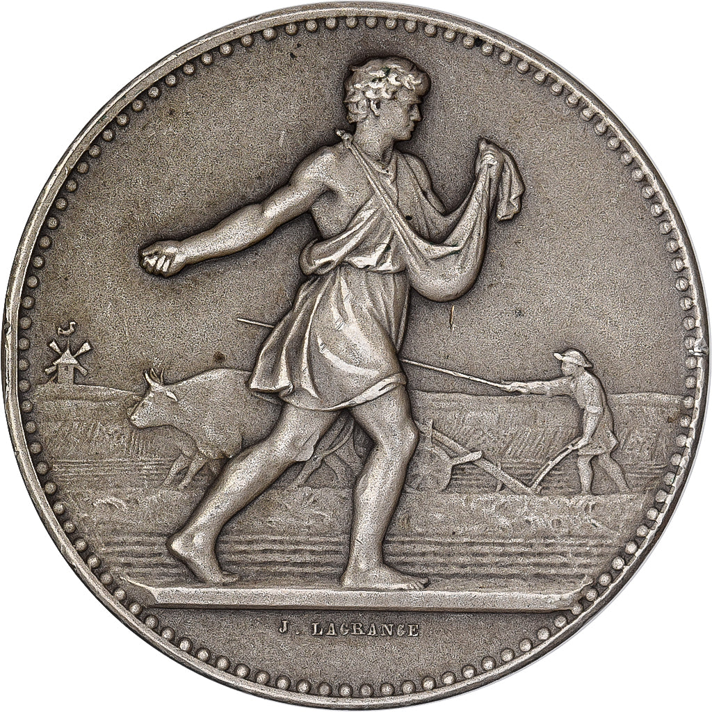 France, Token, Chambre de Commerce de Cambrai, Silver, Lagrange, AU(55-58)
