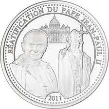 France, Medal, Béatification du Pape Jean-Paul II, 2011, Silver, Proof