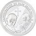 Frankrijk, Medaille, Canonisation de Jean Paul II, 2014, Zilver, Proof, FDC