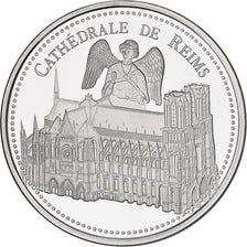 Francia, medaglia, Cathédrale de Reims, Argento, SPL