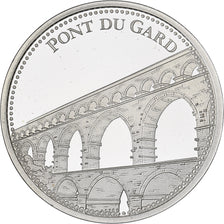 Francia, medaglia, Le Pont du Gard, Argento, SPL
