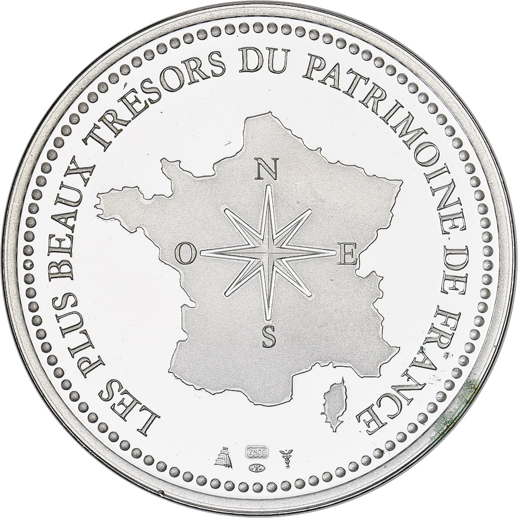 Frankreich, Medaille, Château de Vaux-le-Vicomte, Silber, UNZ