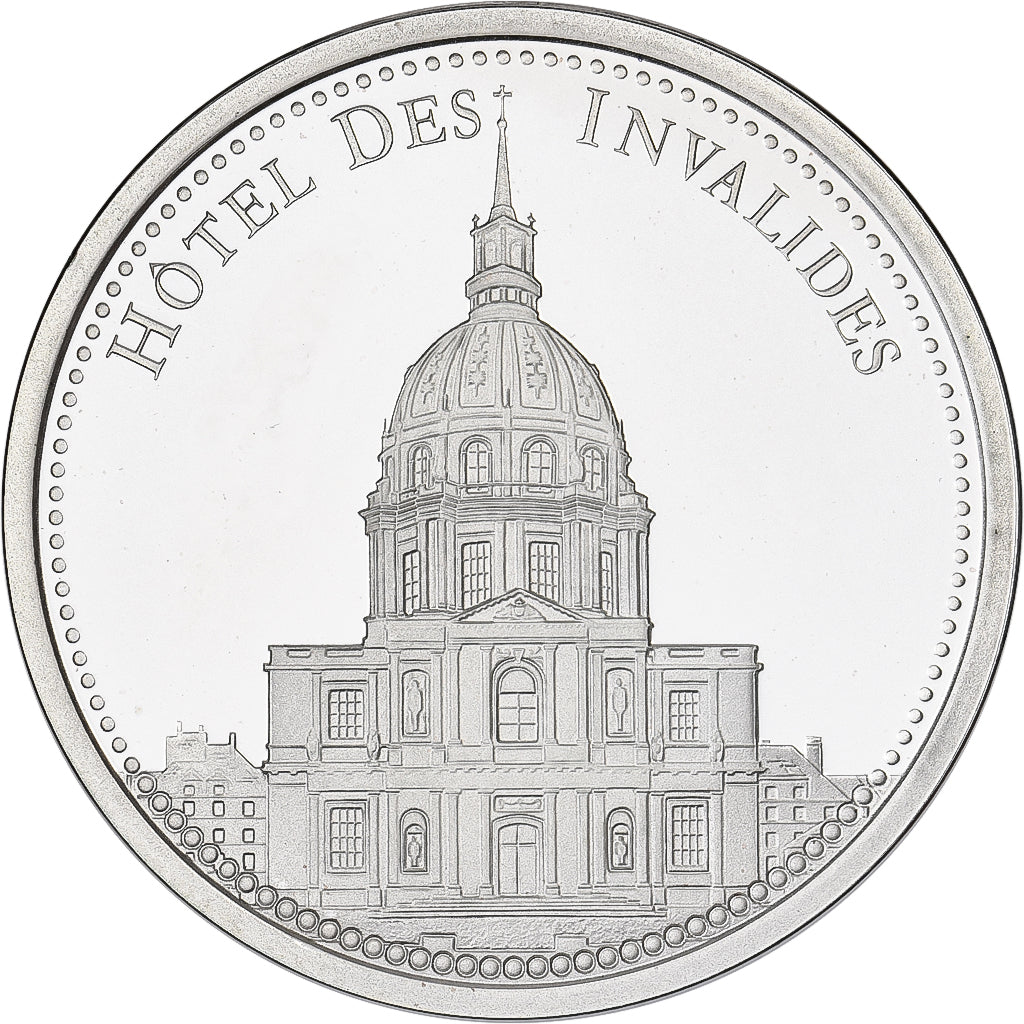 France, Medal, l'Hôtel des Invalides, Silver, MS(63)