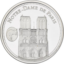 France, Medal, Cathédrale Notre-Dame de Paris, Silver, MS(63)