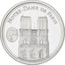 Francja, medal, Cathédrale Notre-Dame de Paris, Srebro, MS(63)