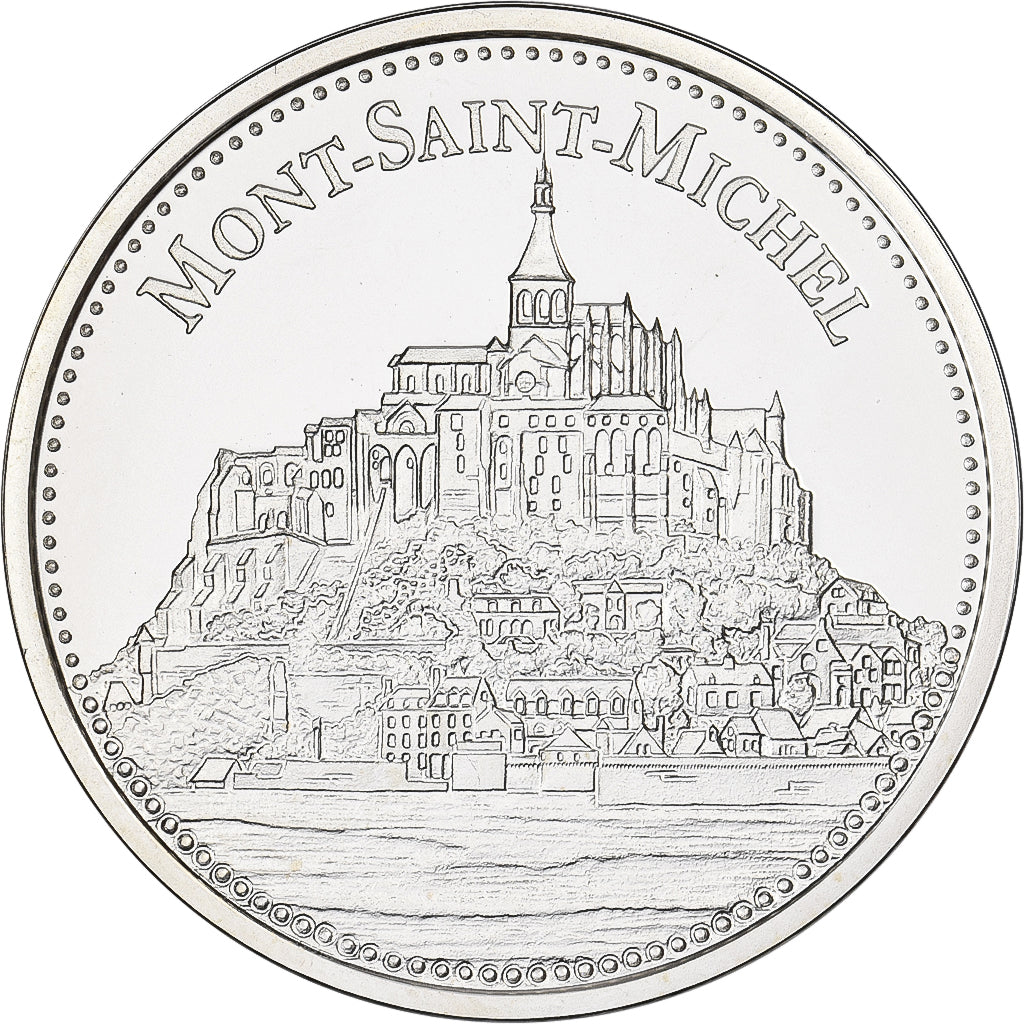 Francia, medaglia, Le Mont Saint-Michel, Argento, SPL