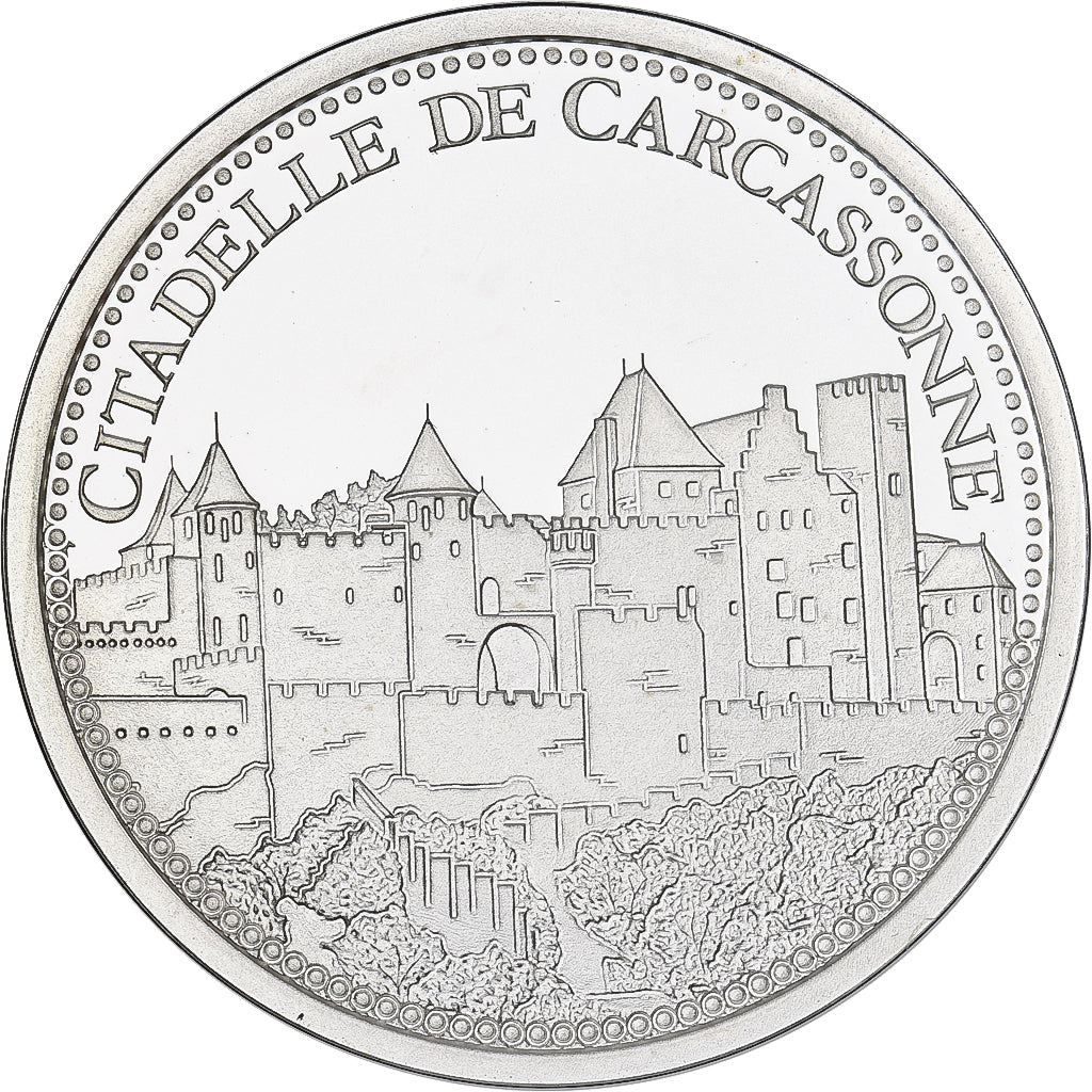 Frankreich, Medaille, La Citadelle de Carcassonne, Silber, UNZ