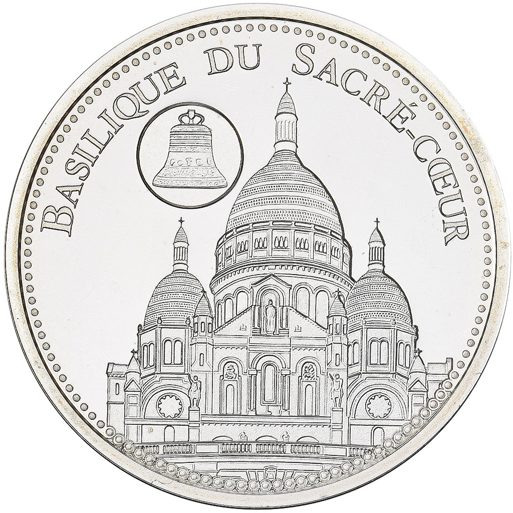 Frankreich, Medaille, Basilique du Sacré Coeur de Montmartre, Silber, UNZ