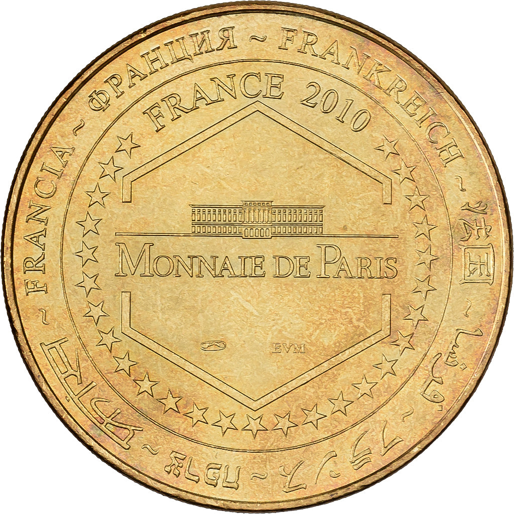 France, Token, Pointe Saint Mathieu, 2010, Copper-nickel Aluminium, MDP