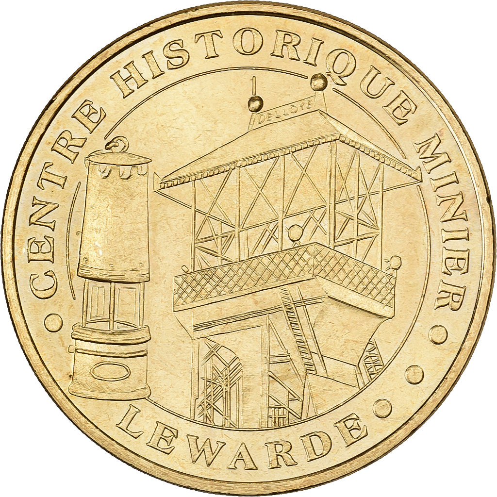 Francia, ficha, 59/ Centre Minier - Lewarde, 2008, Rame-nichel-alluminio, MDP