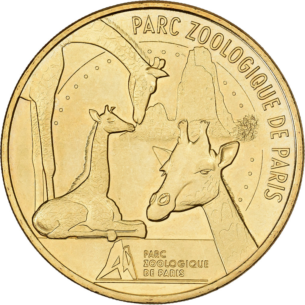 Frankrijk, Token, Parc Zoologique de Paris, 2015, Copper-nickel Aluminium, MDP