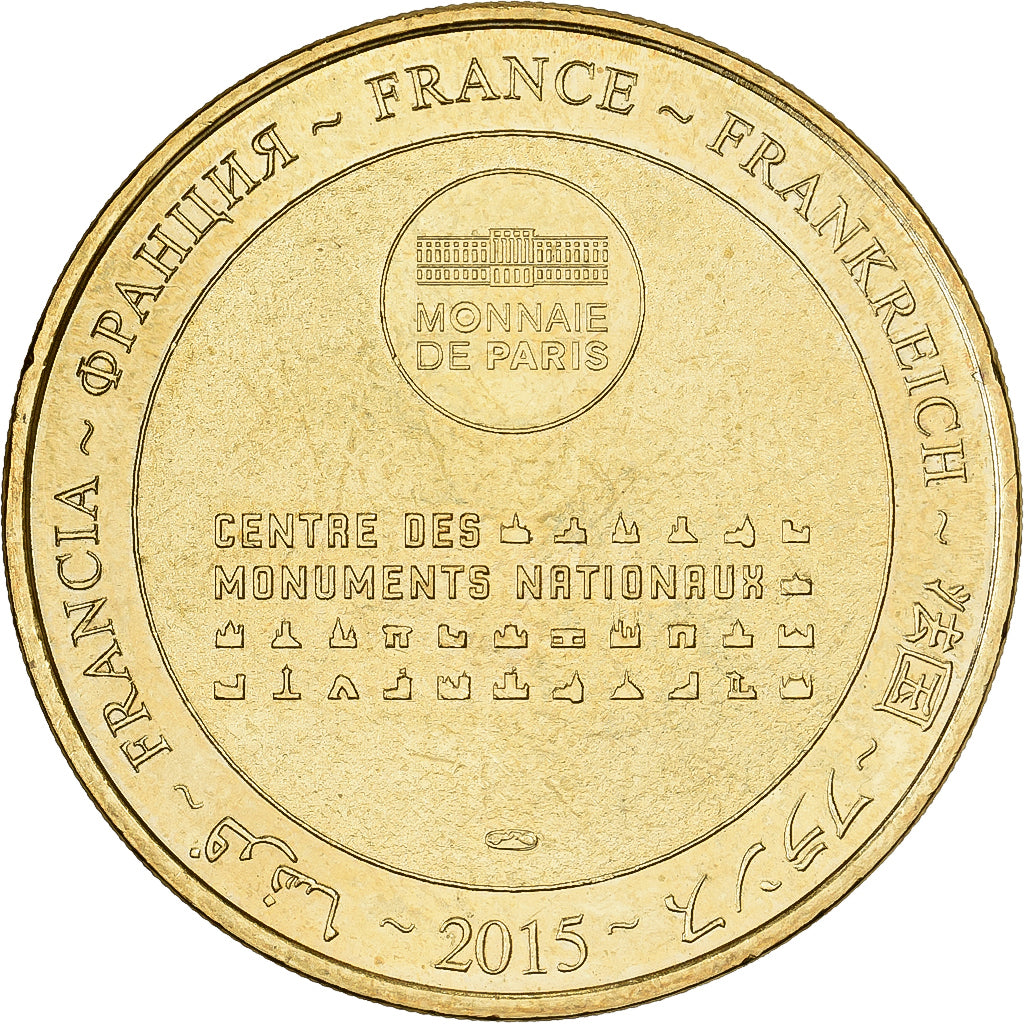 Francia, ficha, Vincennes - Chateau, 2015, Rame-nichel-alluminio, MDP, SPL-