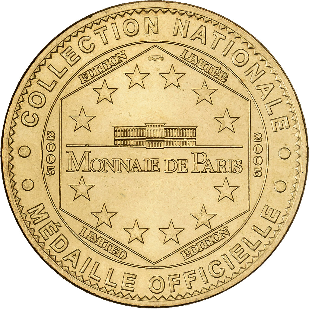 Francia, ficha, Saumur - Musée des Blindés, 2005, Rame-nichel-alluminio, MDP