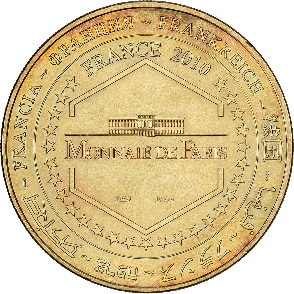 France, Token, Amboise - Le château - Léonard de Vinci, 2010, Copper-nickel