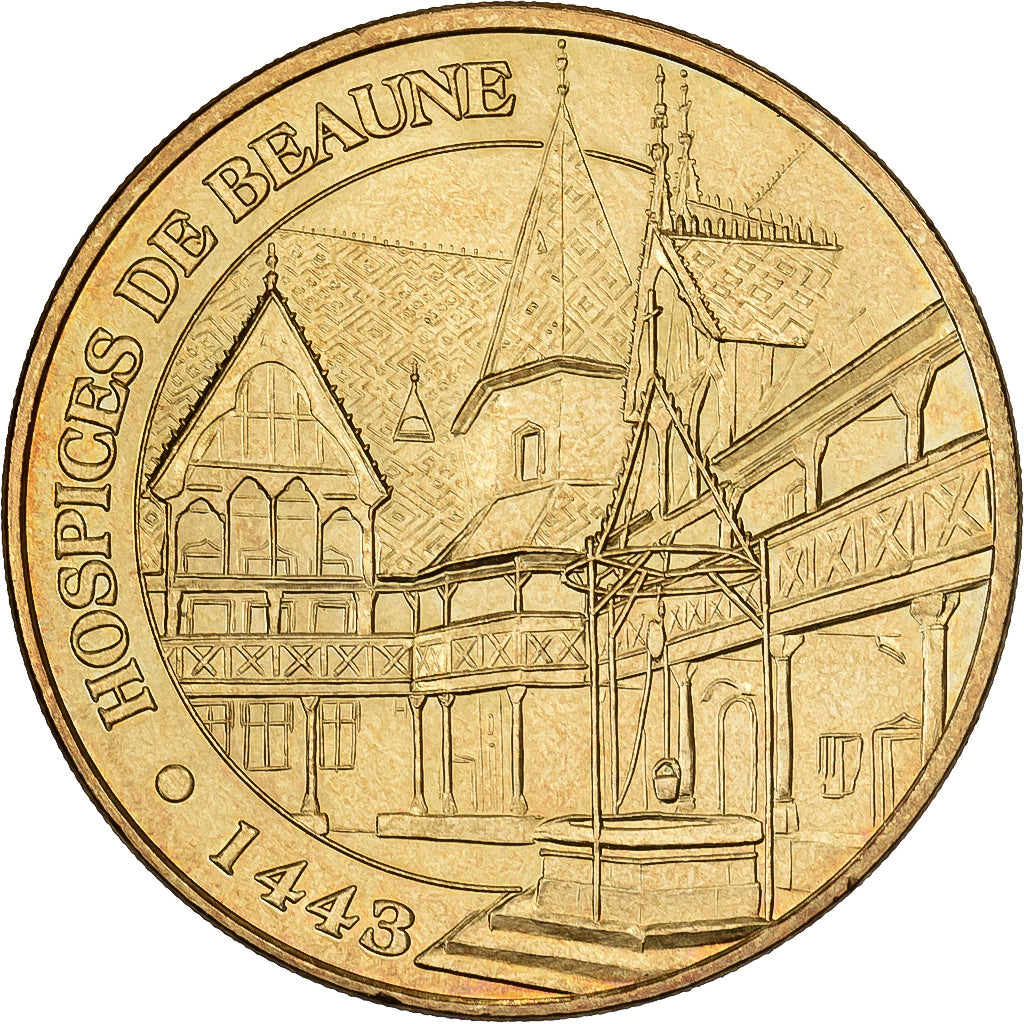 France, Token, Hospices de Beaune, 2010, Copper-nickel Aluminium, MDP, AU(55-58)