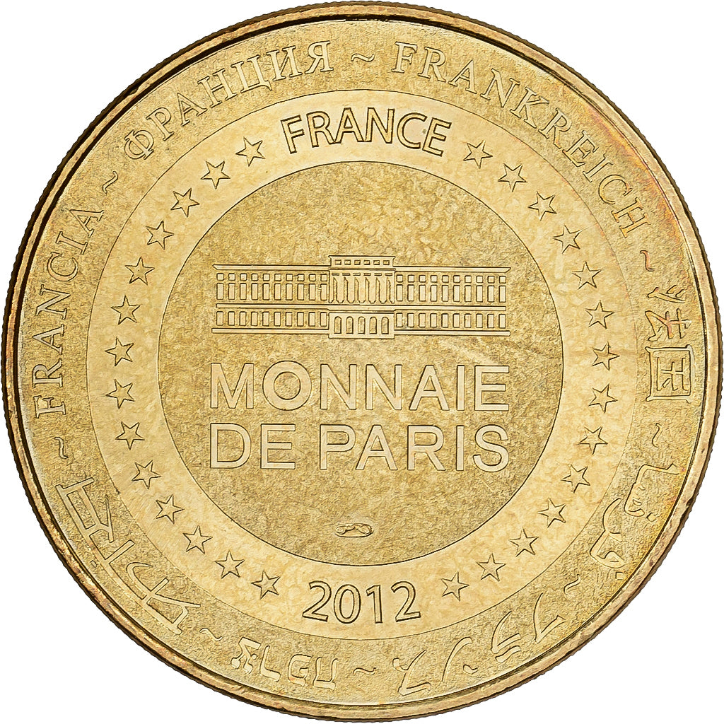 Francia, ficha, Château de Chenonceau, 2012, Rame-nichel-alluminio, MDP, SPL-