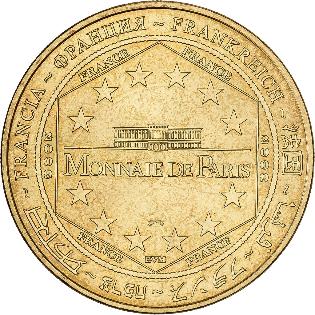 Francia, ficha, Jaunay-Clan - Futuroscope, 2009, Rame-nichel-alluminio, MDP