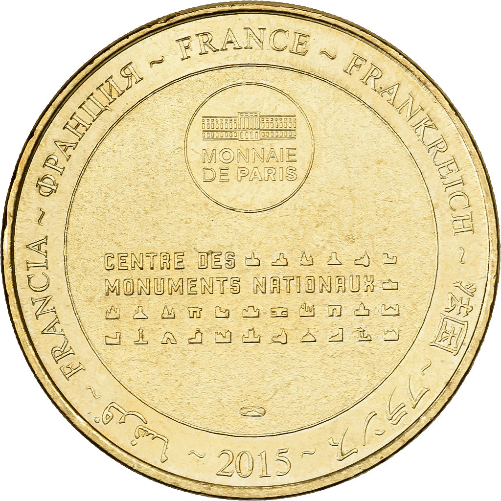 Francia, ficha, Monuments de Paris, 2015, Rame-nichel-alluminio, MDP, SPL-