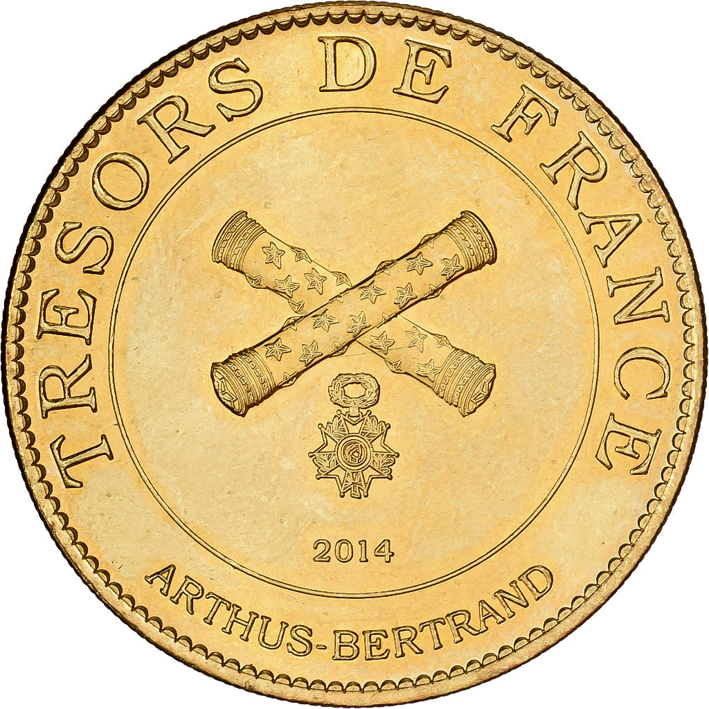 France, Jeton, Thiepval - Somme - Buste de soldat, 2014, Cupro-nickel Aluminium