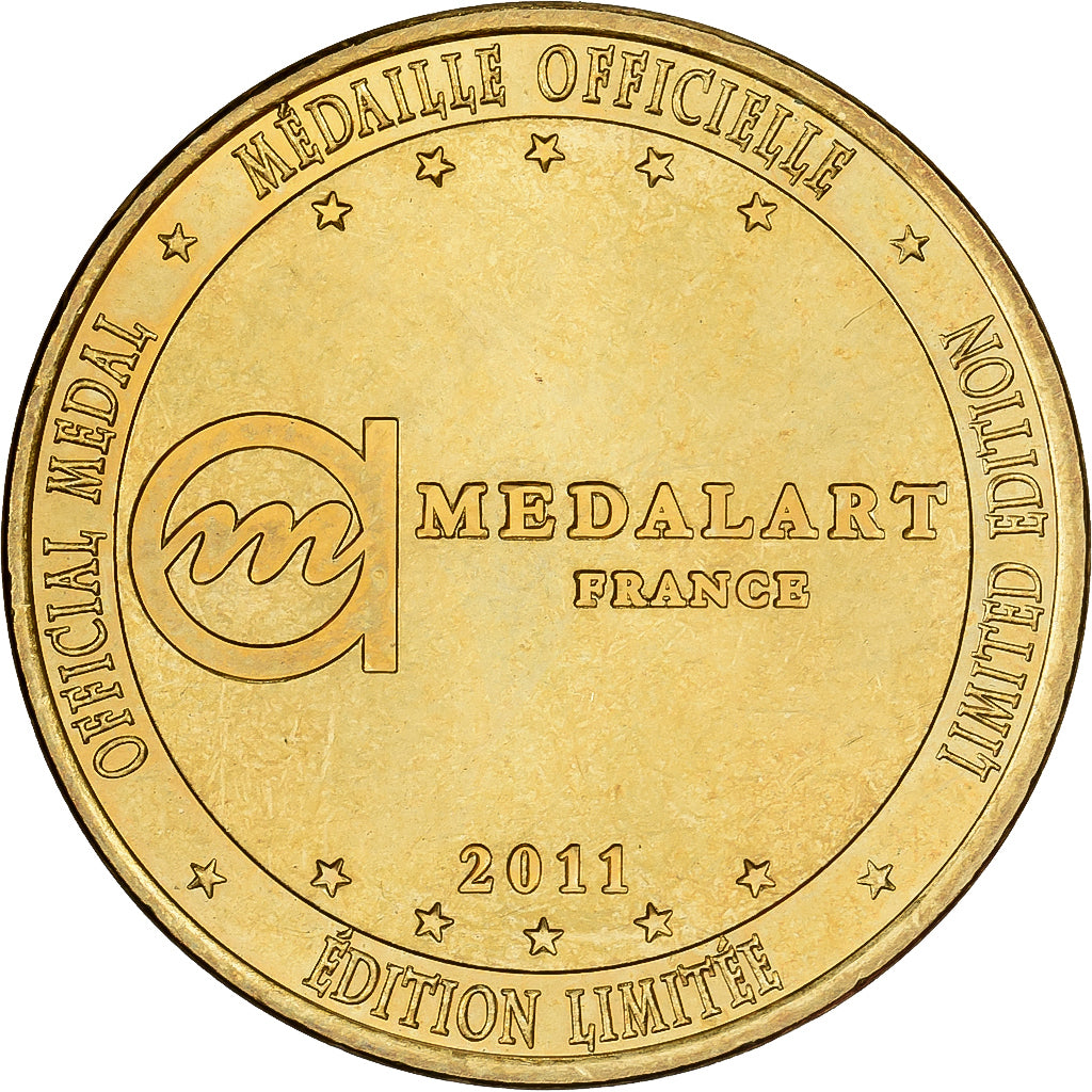 Francia, ficha, Année des Outre-Mer, 2011, Rame-nichel-alluminio, SPL-