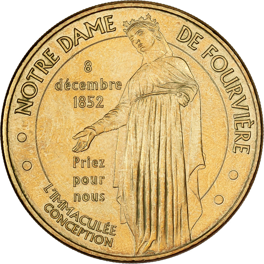 Frankrijk, Token, Lyon - Notre  Dame de Fourviere, 2014, Copper-nickel