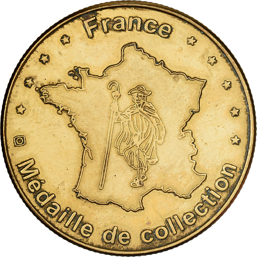 Frankreich, Medaille, 18/ Cathédrale Saint-Etienne - Bourges, Copper-nickel