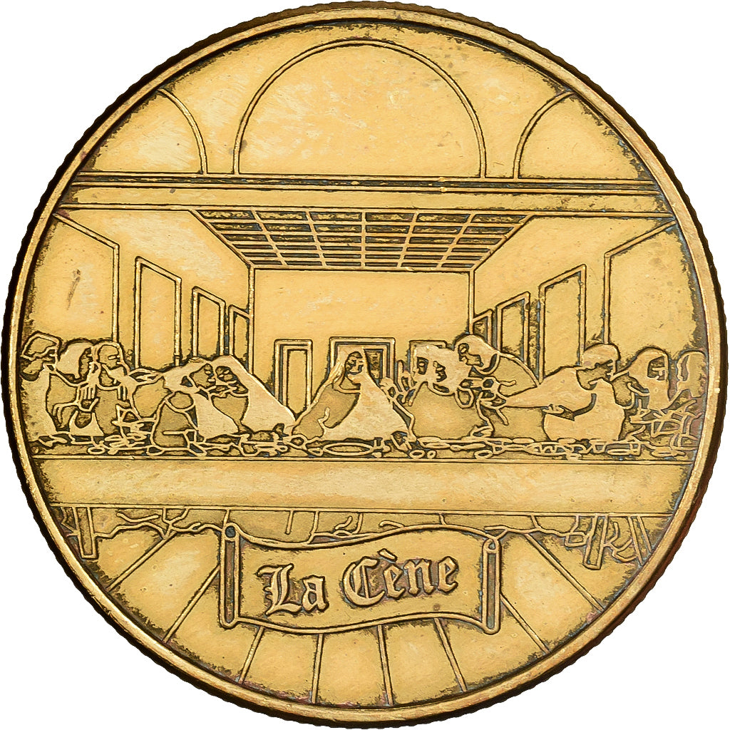 Frankreich, Medaille, La Cène, Copper-nickel Aluminium, Médaille de