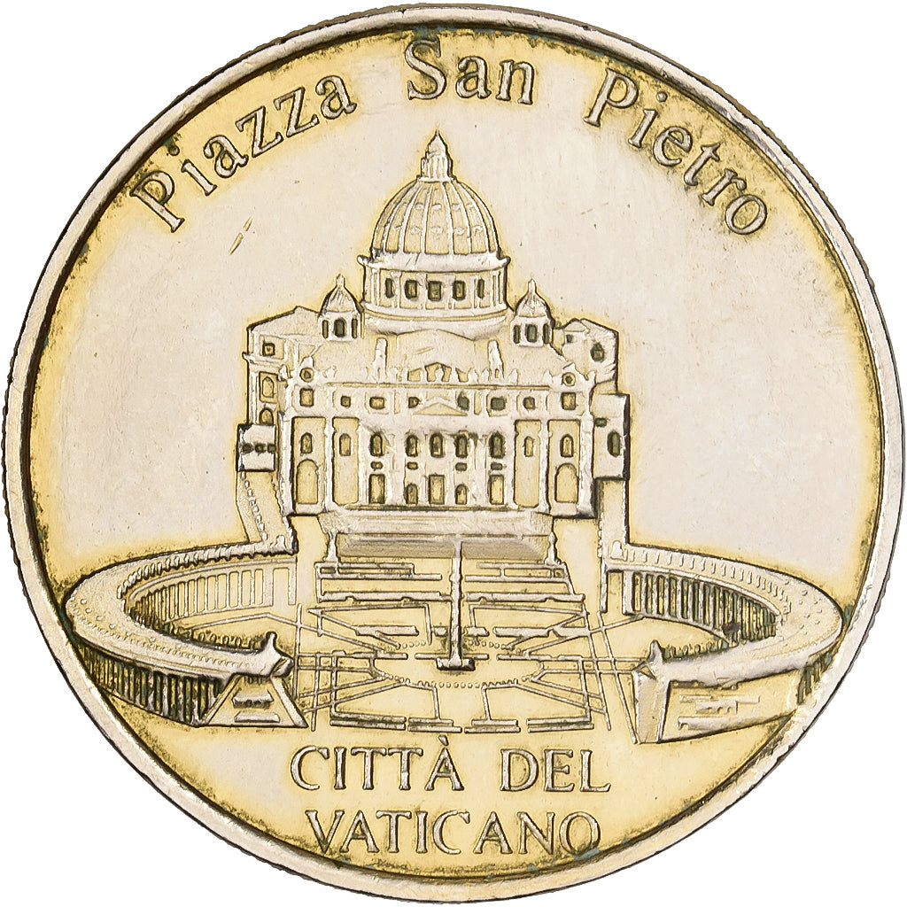 CITTÀ DEL VATICANO, ficha, Benoit XVI, Rame-nichel, BB