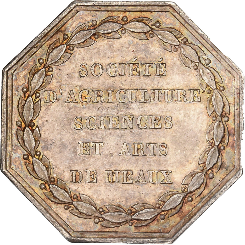 Francia, ficha, Société d'Agriculture, Sciences et Arts de Meaux, Argento