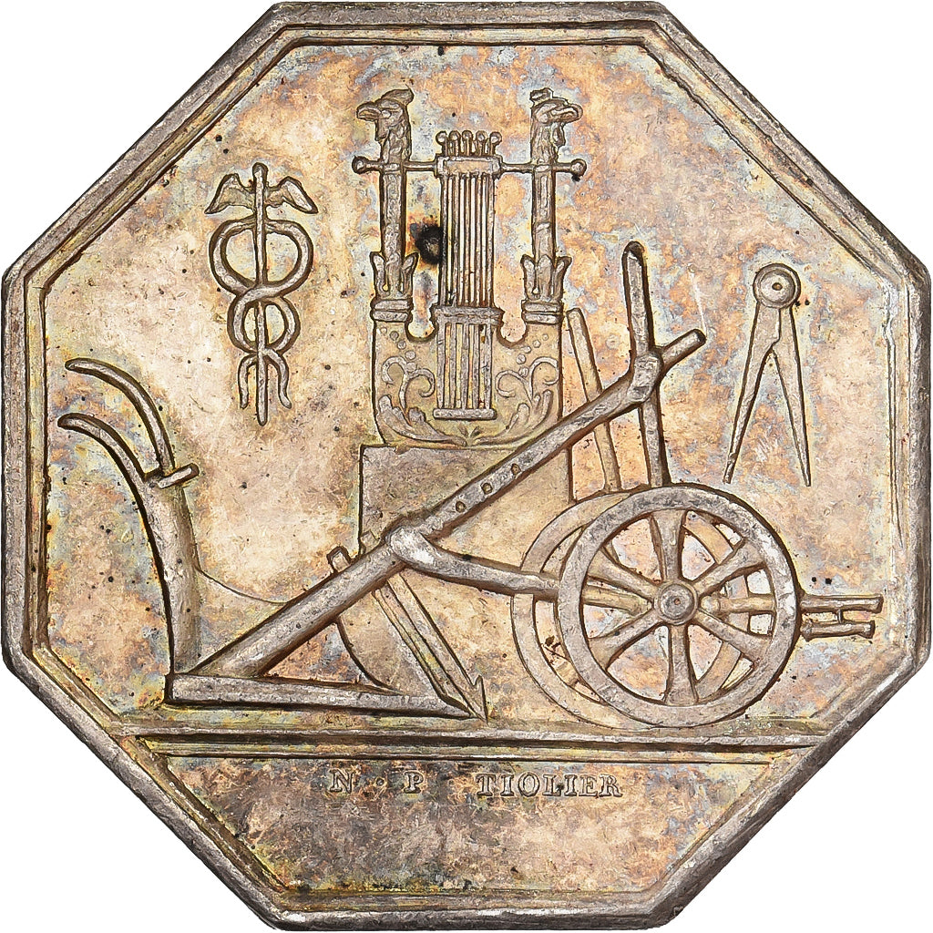 Francja, Token, Société d'Agriculture, Sciences et Arts de Meaux, Srebro