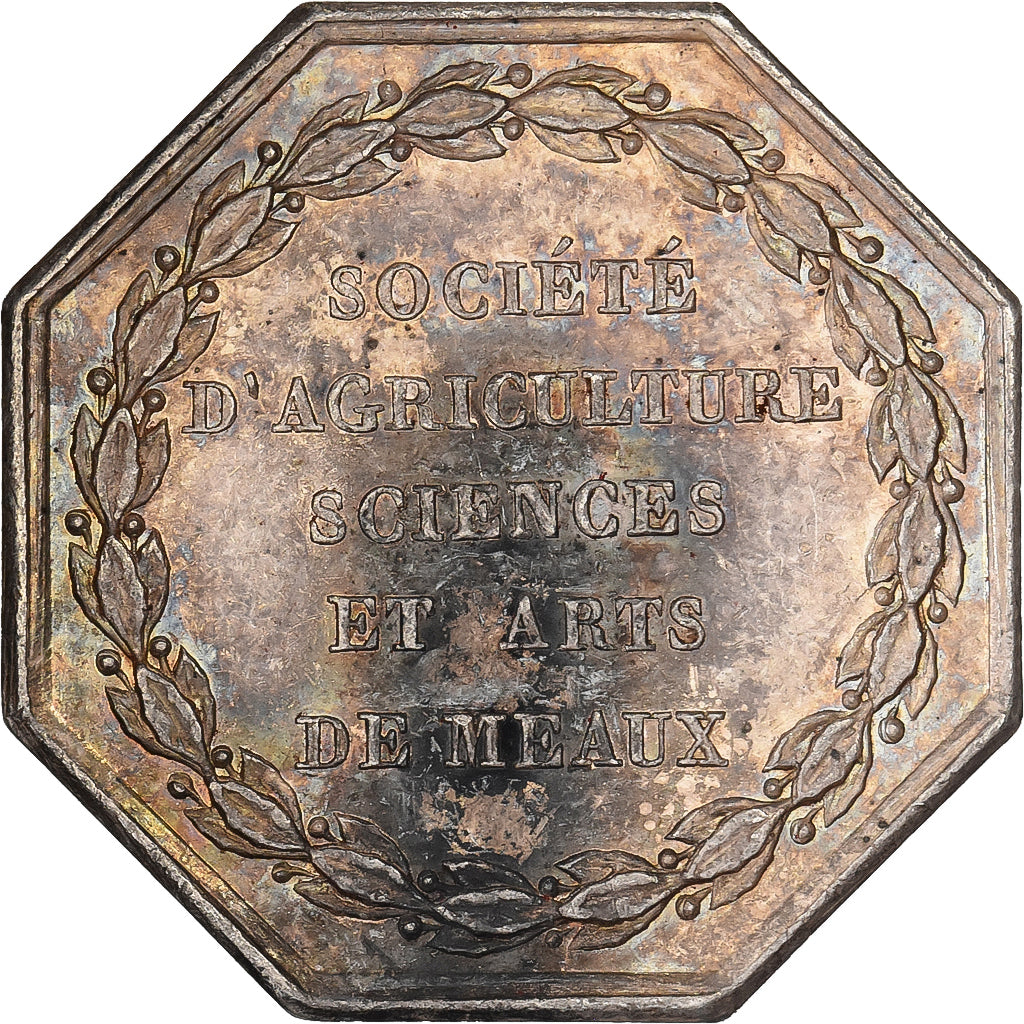 France, Token, Société d'Agriculture, Sciences et Arts de Meaux, Silver