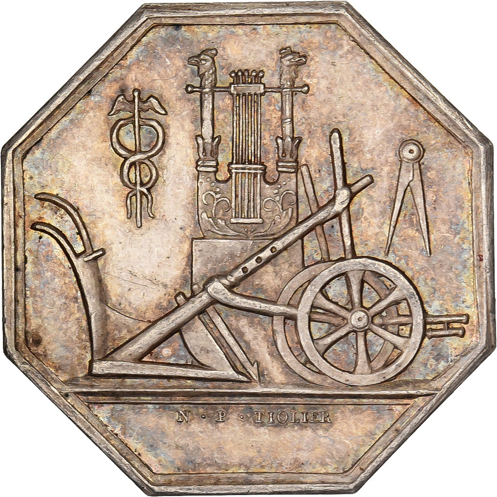 France, Token, Société d'Agriculture, Sciences et Arts de Meaux, Silver