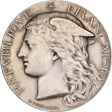 Francia, medalla, Concours Hippique de Saint-Omer, 1884, Plata, Ponscarme, MBC+