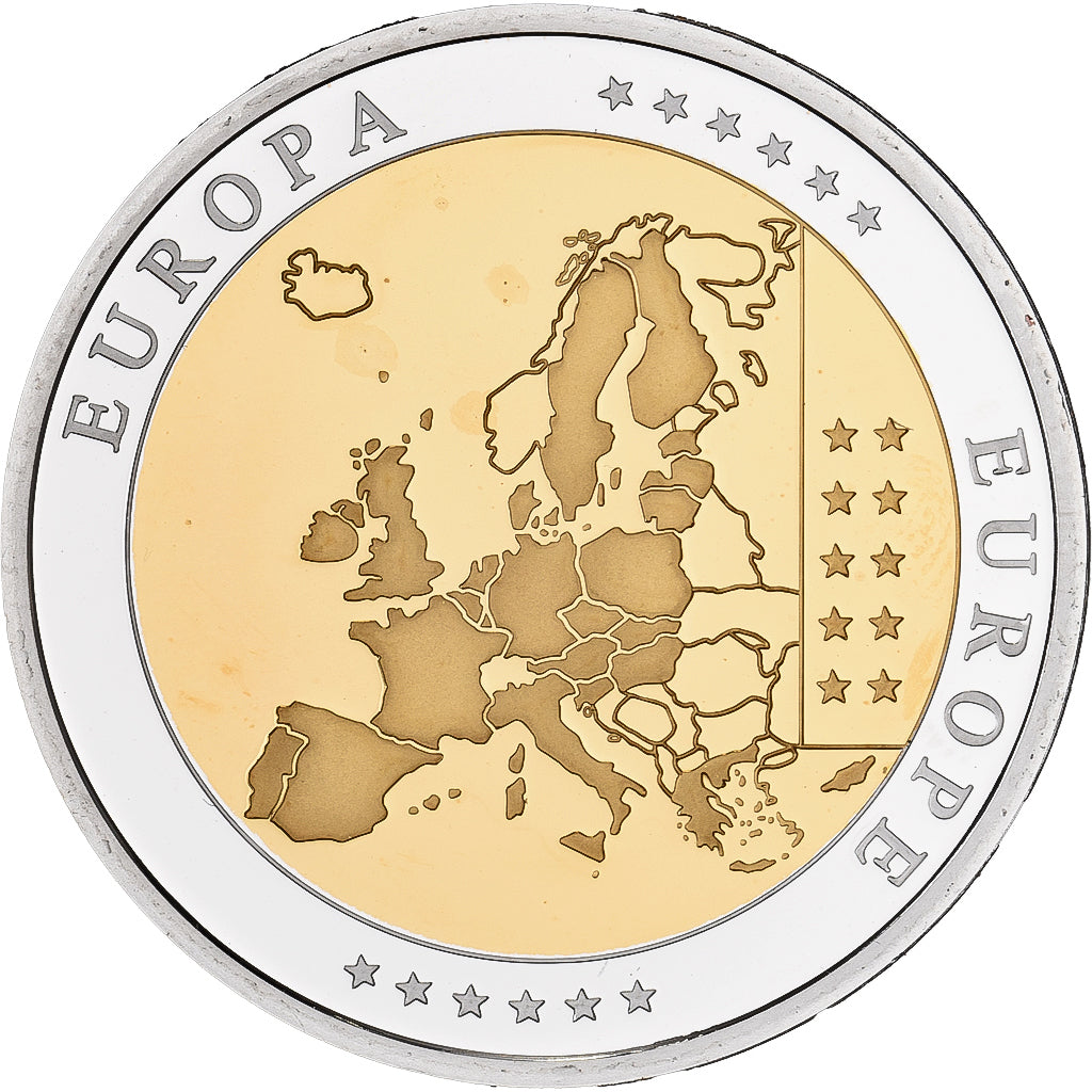 Netherlands, Medal, L'Europe, Silver Plated Copper, MS(65-70)
