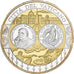 CITTÀ DEL VATICANO, medaglia, L'Europe, Rame placcato argento, FDC, FDC