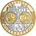 Belgium, Medal, L'Europe, Silver Plated Copper, FDC, MS(65-70)