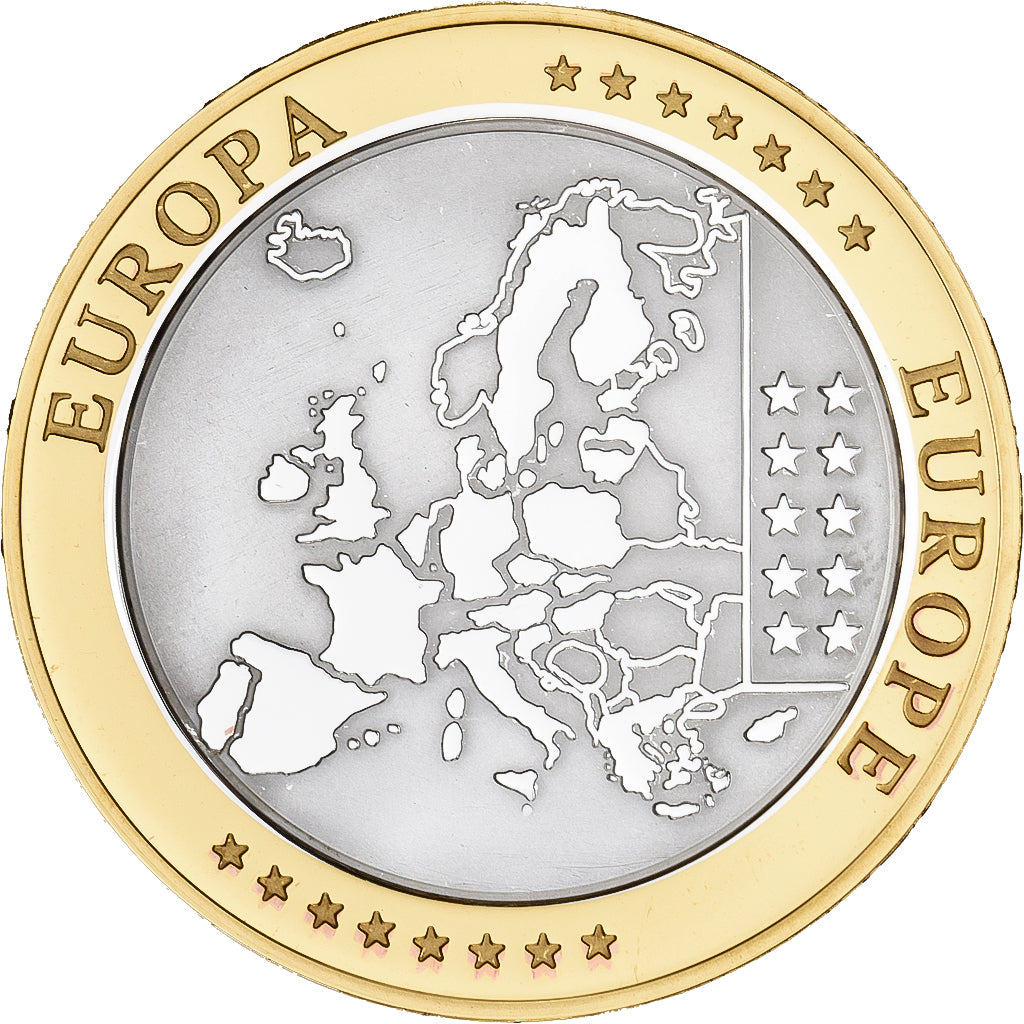 Finland, Medaille, L'Europe, Silver Plated Copper, FDC, FDC