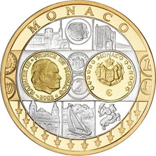 Monaco, Medal, L'Europe, Silver Plated Copper, FDC, MS(65-70)