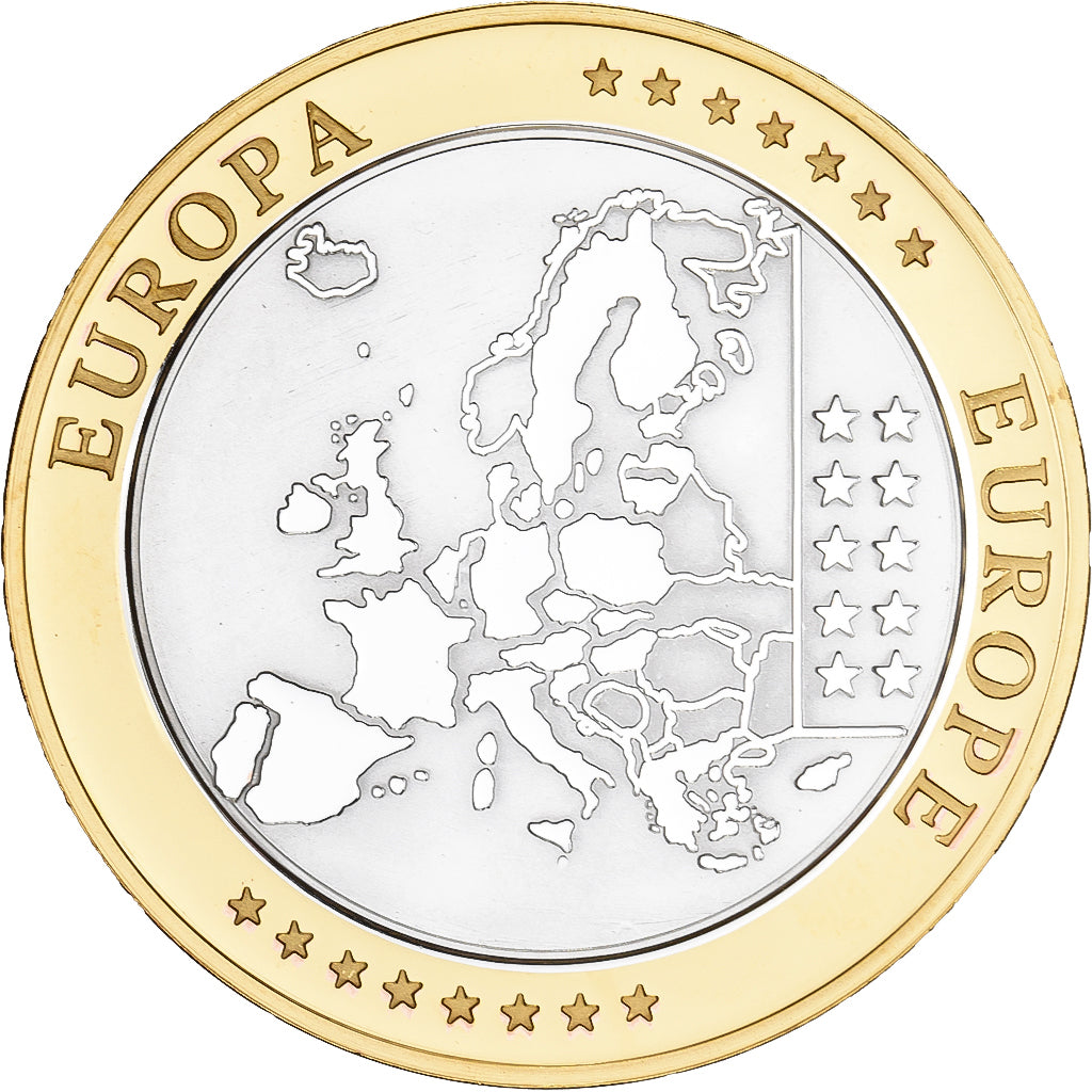 Cyprus, Medaille, L'Europe, Silver Plated Copper, FDC, FDC