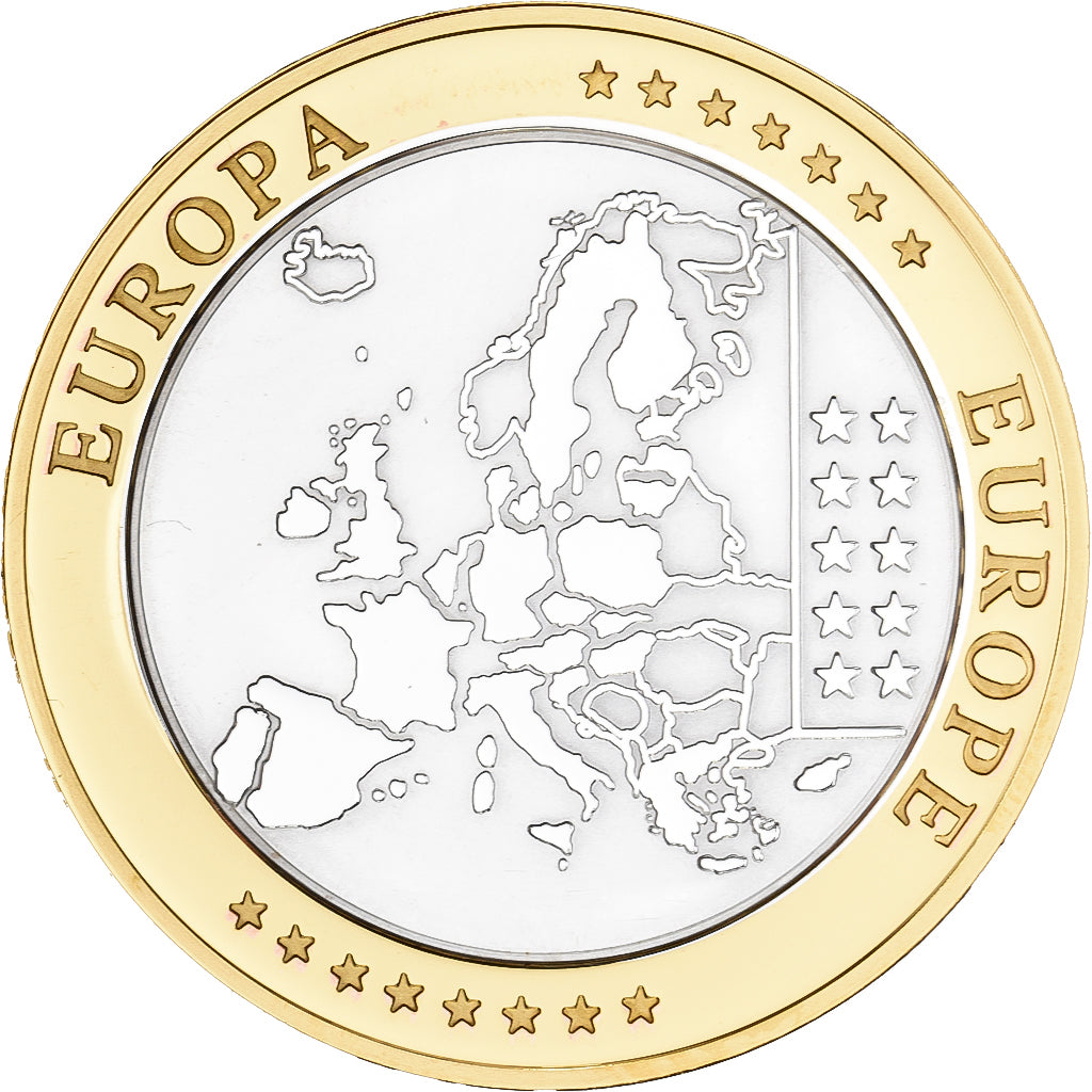 Duitsland, Medaille, L'Europe, Silver Plated Copper, FDC, FDC