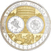 Italy, Medal, L'Europe, Silver Plated Copper, FDC, MS(65-70)