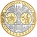 Italie, Médaille, L'Europe, Cuivre plaqué Argent, FDC, FDC
