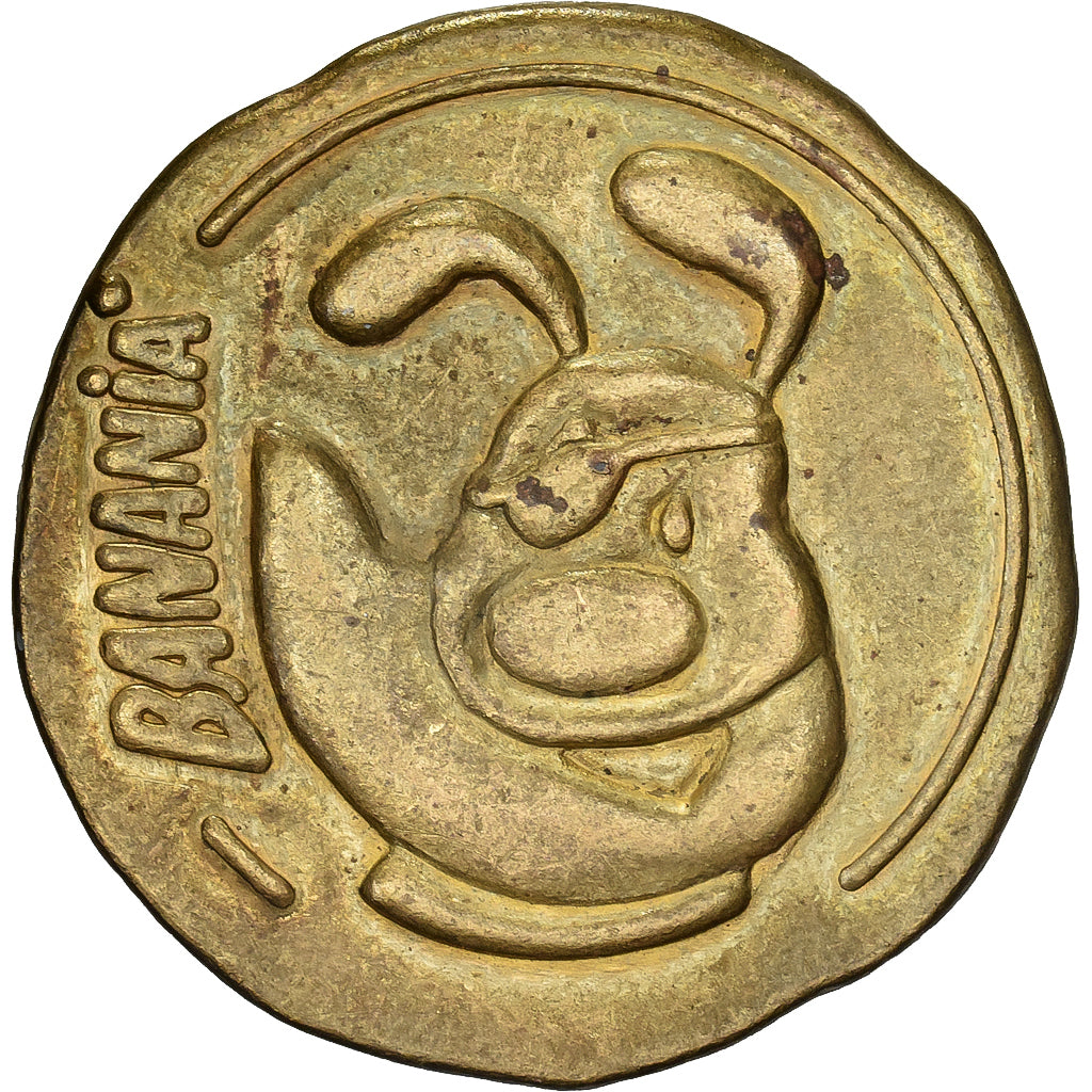 Francja, Token, Banania, Mosiądz, EF(40-45)