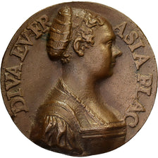 Italy, Medal, Sienna, Eufrasia Placida, XVIth Century, Bronze, AU(50-53)