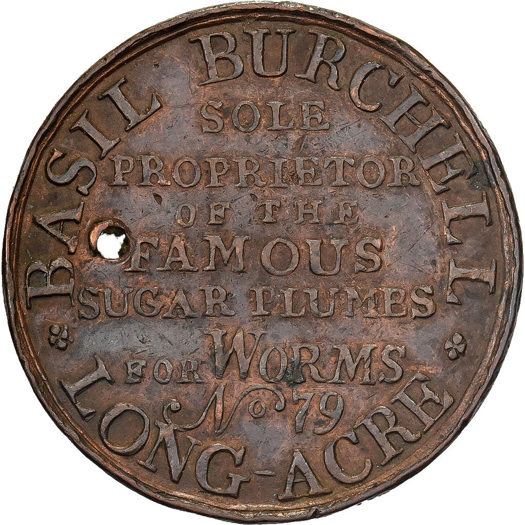 Zjednoczone Królestwo Wielkiej Brytanii, Halfpenny Token, Basil Burchell