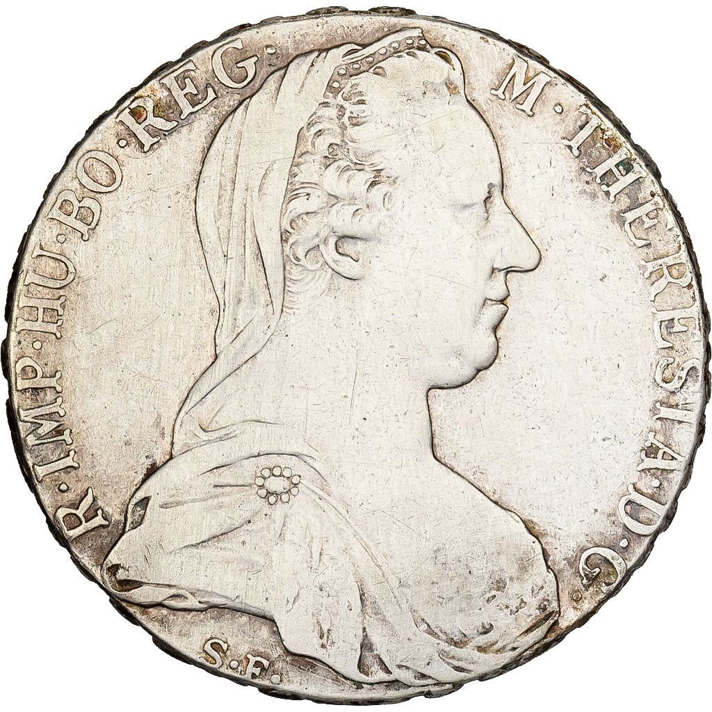 Austria, Maria Theresa, Thaler, 1780, Vienna, Restrike, Silver, EF(40-45)